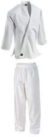 Deluxe Martial arts bleached White Judo uniform - 380GSM