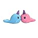 TSLIKANDO Soft Unicorn Jumbo Squishies Slow Rising Squeeze Toys, Squishy Charms Cream Scented Toys, Stress Relief toys, Decorative props (Pack of 2)