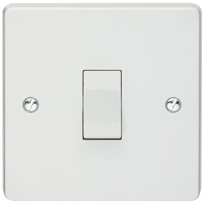 CRABTREE 4170 1 Gang 2 Way Single Plate Light Switch 10a White