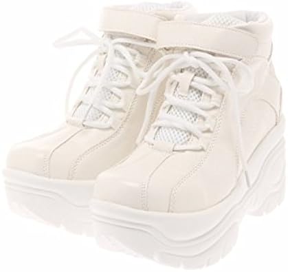 Amazon ウィゴー レディース 厚底スニーカー ホワイト M Wego ウィゴー ファッションサンダル