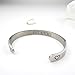 ALoveSoul Friendship Bracelet Stainless Steel Cuff Bracelet Gifts for Women