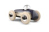 Playforever Clyde Midi 2 Race Car Color: Navy/White