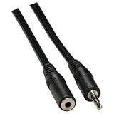 InstallerParts 3.5mm Male to Female Auxiliary Extension Cable (35Ft) - Compatible with iPhone, Android, Mac, PC, iPad, and More
