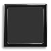 DEMCiflex Computer Dust Filter, Standard 120mm Square, Black Frame, Black Mesh
