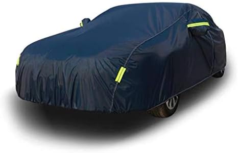車のカバー現代konaとの互換性車の衣類車の完全な外装カバー車の防水シート車の服屋内と屋外の通気性防水雨雪防塵サンシェード抗uv全天候型ユニバーサルカー カバー Color ブラック Size 大規模セール Limited Kona