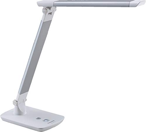 パナソニック LEDデスクライト 置き型 文字くっきり光 折り畳み可 昼光色 調光機能付 ライトグレー SQ-LD310-W商品画像