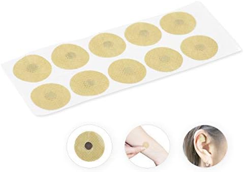 Acupressure Adhesive Magnetic Patches to Help Alleviate Pain, Soreness, Nausea and Motion Sickness, Arthritis Relief and Promote Muscle Recovery - 1200 Gauss (1 Sheet)