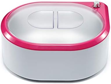 Electric Wax Warmer for Hands & Feet, Moisturizing Hand SPA Warmer Wax Machine, Quick-Heating Paraffin Bath Spa Beauty Salon Hand Foot Treatment,Pink
