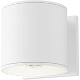 Maxim Lighting 86214WT Stout - 20W 1 LED Outdoor Wall Mount-4.5 Inches Tall and 4.75 Inches Wide, Finish Color: White