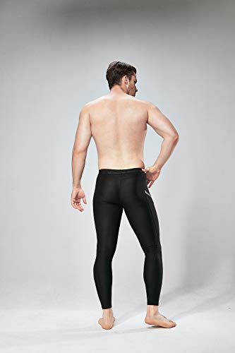 image for DEVOPS Men's 2 Packs Compression Cool Dry Tights Baselayer Running Act