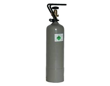CO2 Stahlflasche , Grösse:2 kg