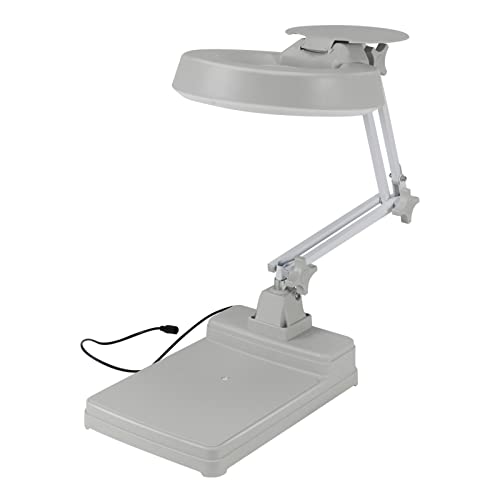YIFANFENGSHUN Magnifying Glass Lamp, 10X LED Desk Lamp Magnifier, Table