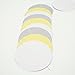 Chloe Elizabeth Circle Dots Paper Party Garland Streamer Backdrop (10 Feet Long) - Yellow, Gray, White