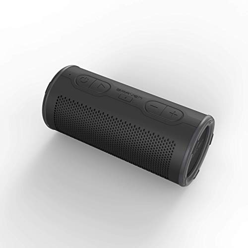 Braven BRV-360 Bluetooth-luidspreker, IP67 waterdicht, ideaal voor rugzakken met 5000 mAh powerbank, zwart - Afbeelding 8