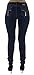 Style M947 – Colombian Design, Mid Waist, Butt Lift, Skinny Jeans in Dark Blue Size 7