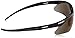 Jackson Safety 3000358 Nemesis Safety Glasses Black Frame / Blue Mirror Lens