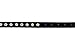 Black Velvet Safety Elastic Belt Rhinestones Crystal Jeweled Cat Collars with Bell 8-10.5 Inches
