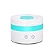 BESTEK Mini USB Diffuser Aromatherapy Oil Diffuser with 7 Color LED Lights Changing and Waterless Auto Shut-off Function for Home Office Bedroom Room, 100 ml