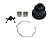 Crown Automotive 8132676K Steering Lower Shaft Boot Kit, Black, Silver