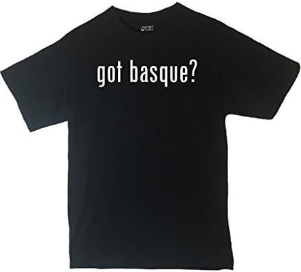 CustoMonsterDesigns Men's Got Basque Shirt XL Black-White Vinyl Letters