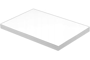 GETVOW Half Letter Blank Paper, A5 100 Sheets/200 Pages Printer Paper, Unpunched, Blank Copy Paper, 100gsm, White, 5.8'' x 8.2''