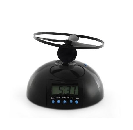 Tiangtech-Novelty-Digital-LED-Alarm-Clock-Gadget-Run-Away-FlyingRolling-Helicopter-Chopper-Propeller-Clock-Creative-gift