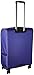 Delsey Luggage Cruise Lite Soft, Medium Checked Luggage, Spinner Suitcase, Blue