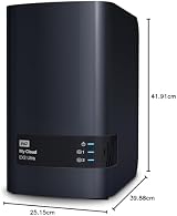 WD 12TB My Cloud EX2 Ultra 2-Bay NAS RAID File Sync Streaming Media Server WD view 4