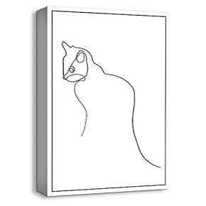 Lines Drawing Home Artwork for Living Room Bedroom
