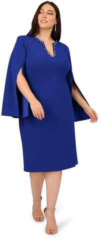 adrianna papell plus size short dresses Adrianna Papell AP1E206467W Plus Size Short Dress