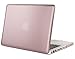 Mosiso Plastic Hard Case for MacBook Pro 13 Inch with CD-ROM, Light Pink Gold