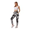 AIDEAONE-Damen-Hosen-Camouflage-High-Waist-Sport-Hosenanzug-Trainingshose