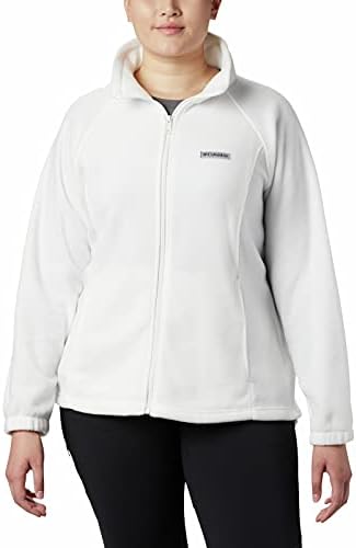 Columbia Women's Benton Springs Full Zip, Sea Salt, 2X Plus price