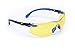 3M Safety Glasses Solus 1000 Series ANSI Z87 Scotchgard Anti-Fog Amber Lens Blue/Black Frame