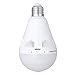 Wireless Security Bulb Camera, FirstPower 960P Home Security Surveillance Camera 360 Panoramic IP Camera with Night Vision Two Way Talking Motion Detection for Android iOS Phone