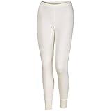 MERIWOOL Women’s Merino Wool Midweight Baselayer Bottom - Cream/S