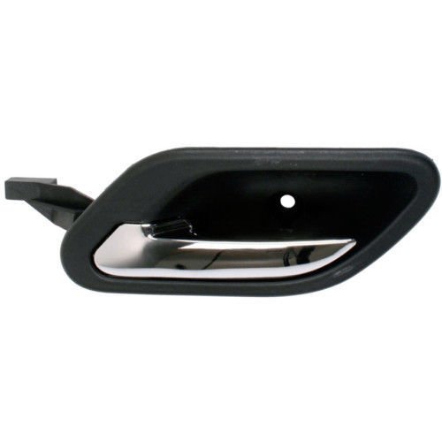 BMW E38 E39 Black with Chrome Inside Door Handle - LH