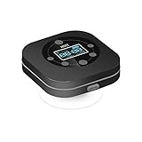Shower Speaker Bluetooth Waterproof，Portable Wireless Bluetooth Speaker with FM Radio, Built-in Mic, LED Display, Hands Free Speakerphone, Mini Bluetooth Speaker with Suction Cup HOTT