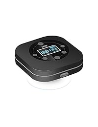 Altavoz Bluetooth inalámbrico portátil, altavoz de ducha Bluetooth impermeable con radio FM, micrófono integrado, pantalla LED, manos libres, mini altavoz Bluetooth con ventosa HOTT