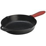 Lodge L10SK3ASHH41B Cast Iron Skillet, Pre-Seasoned, 12-inch