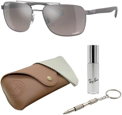 Amazon.com: Ray-Ban RB3663 Square-Round Shape Polarized Sunglasses