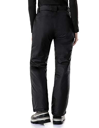 image for TSLA TM-XKB90-KLB_Large Women's Rip-Stop Snow Pants Windproof Ski Insu