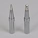 Bleiou 6 Pcs/Set Replacement ET Soldering Iron Tips for Weller WE1010NA, WESD51,WES50/51,PES50/51 LR21 Series Solder