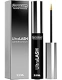 Eyelash Growth Serum 3.5ml - Dermatologist Tested, Eye Irritation Tested, and Allergy Tested, Made in USA cGMP - Eyelash Enhancer for Thicker, Fuller and Longer Eyelashes and Brows
