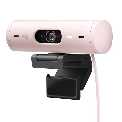 Logitech Brio 500 Full-HD-Webcam mit Auto-Lichtkorrektur