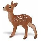 Figurine Faon De Cerf De Virginie (Whitetail Fawn) - Safari Ltd - Nouveau - Collection North American Wildlife
