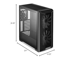 Lian Li LANCOOL 215 Mesh Black Tempered Glass ATX