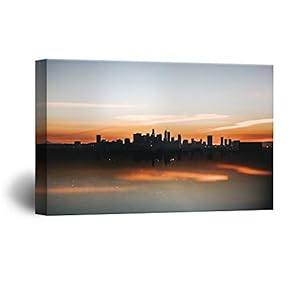 Canvas Wall Art Haunted Creepy Print Gallery Wrap Modern Home Decoration Ready to Hang - 12x18 inches