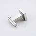 KES Bathroom Towel Hook No Drill Coat Hook Wall Mounted Square Robe Hook SUS 304 Stainless Steel Polished Finish, A2260DG