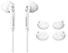 Samsung Eo-eg920lw 3.5mm Jack Universal Headset with (Extra Ear Gel & Stylus & SIM Ejector) in Original Sealed Pack Samsung Bag for Note 5/Edge/Edge+/s6